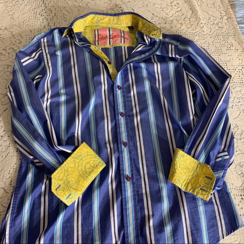 Robert Graham long sleeve shirt size L